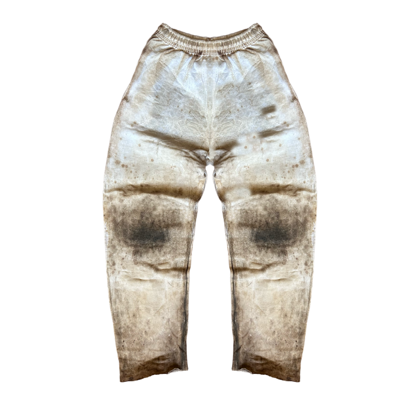 Waxed Trousers - White