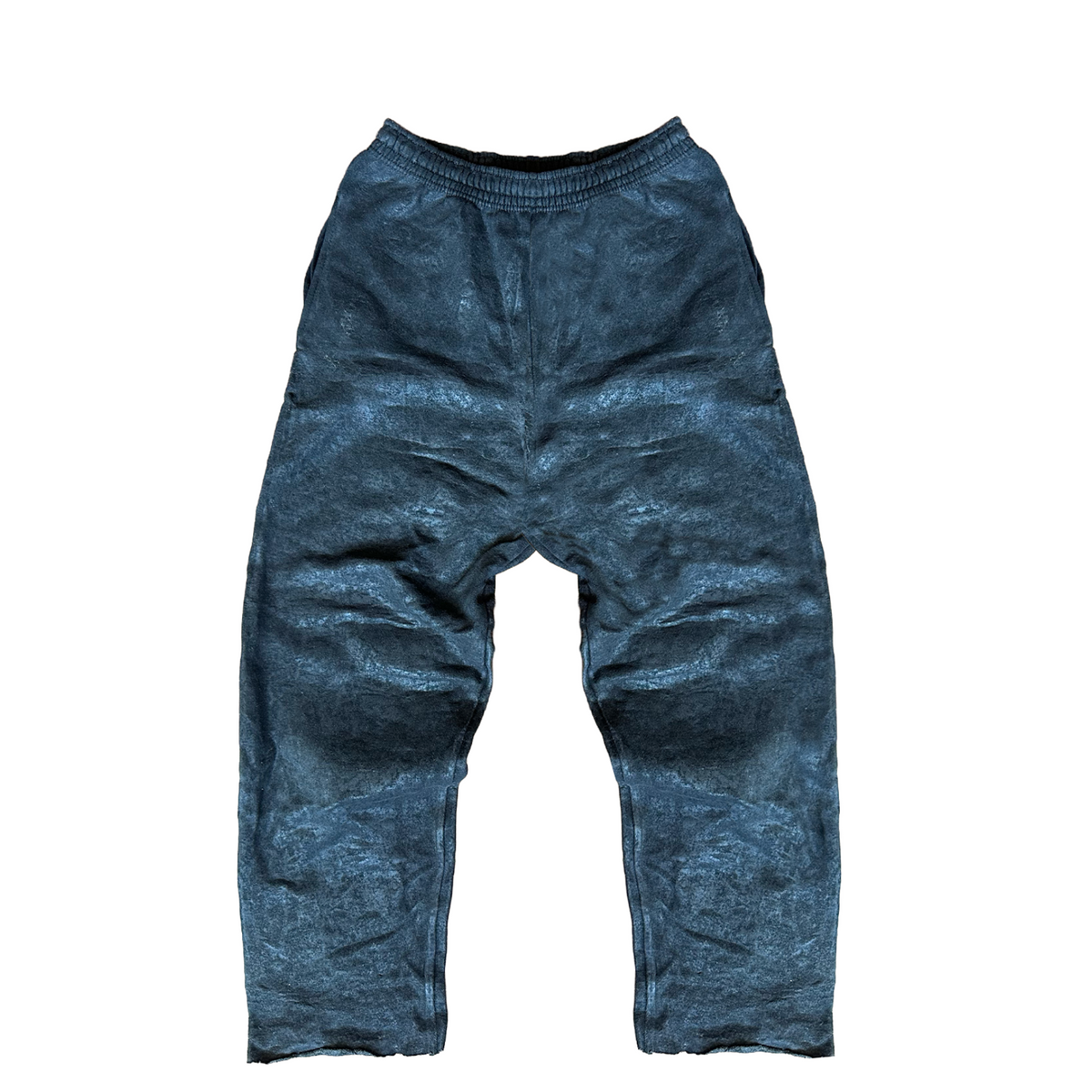Waxed Trousers -Black