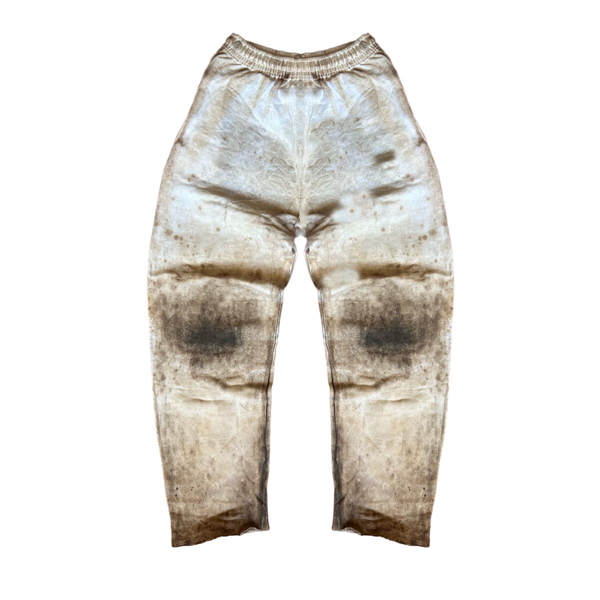 Waxed Trousers - White