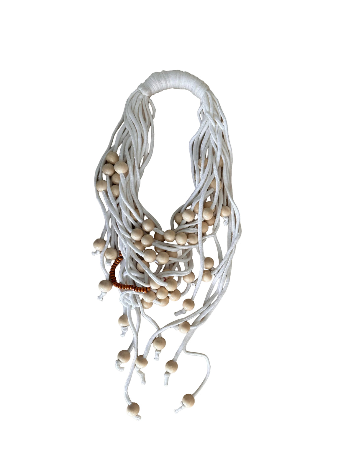 Web Necklace- White